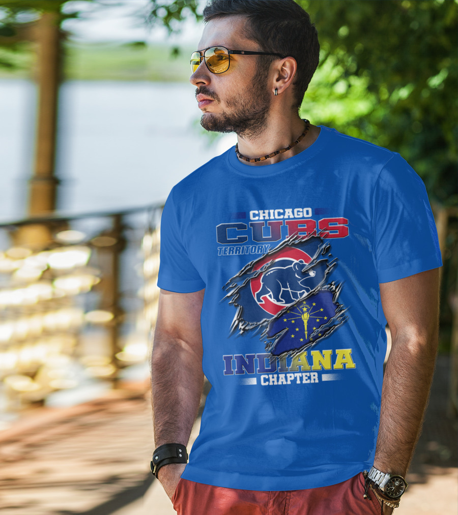 Chicago Cubs Territory Indiana Chapter T-Shirt