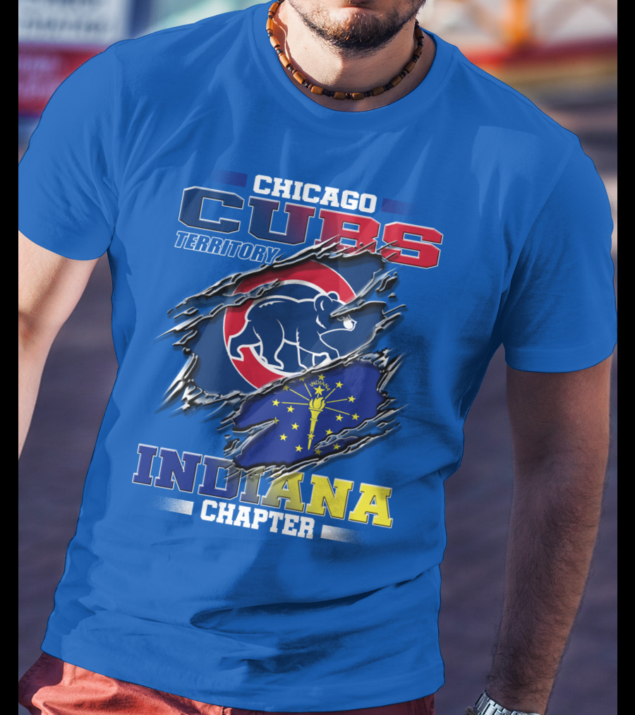 Chicago Cubs Territory Indiana Chapter T-Shirt