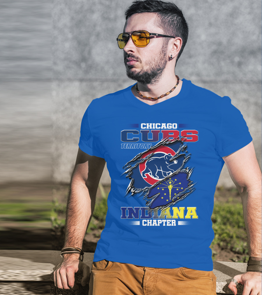 Chicago Cubs Territory Indiana Chapter T-Shirt
