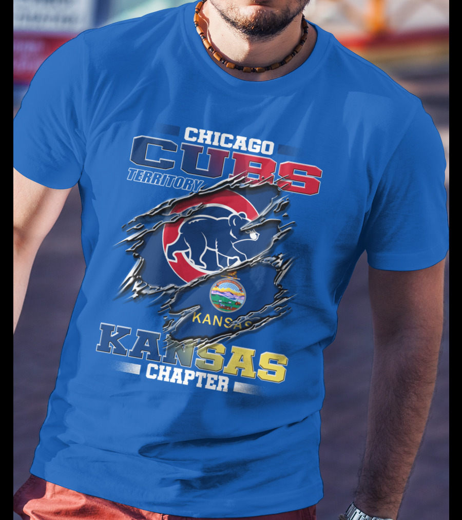 Chicago Cubs Territory Kansas Chapter T-Shirt