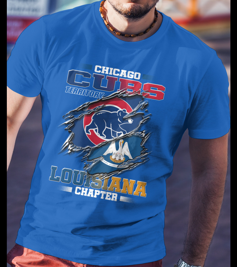 Chicago Cubs Territory Louisiana Chapter T-Shirt
