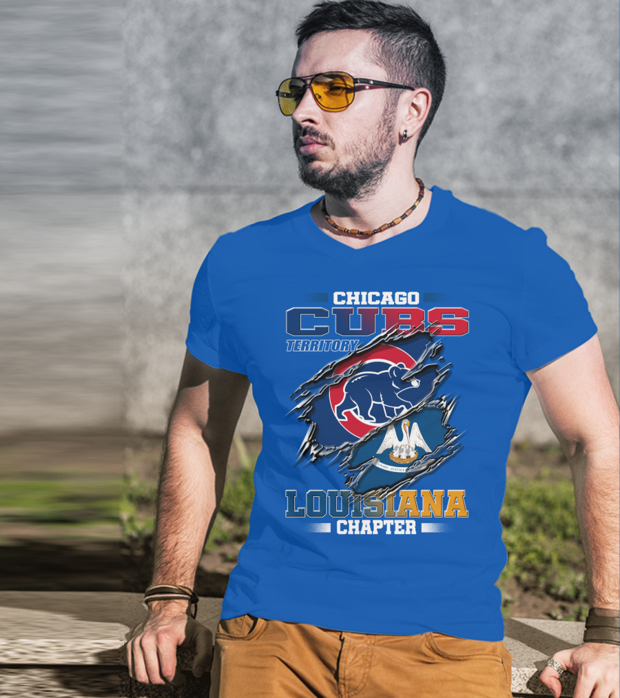 Chicago Cubs Territory Louisiana Chapter T-Shirt