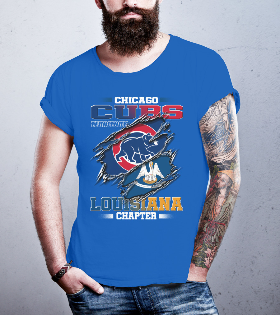 Chicago Cubs Territory Louisiana Chapter T-Shirt