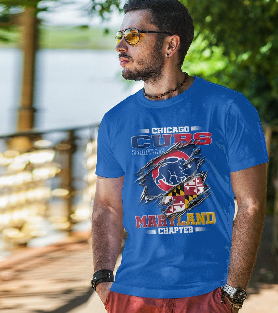 Chicago Cubs Territory Maryland Chapter T-Shirt