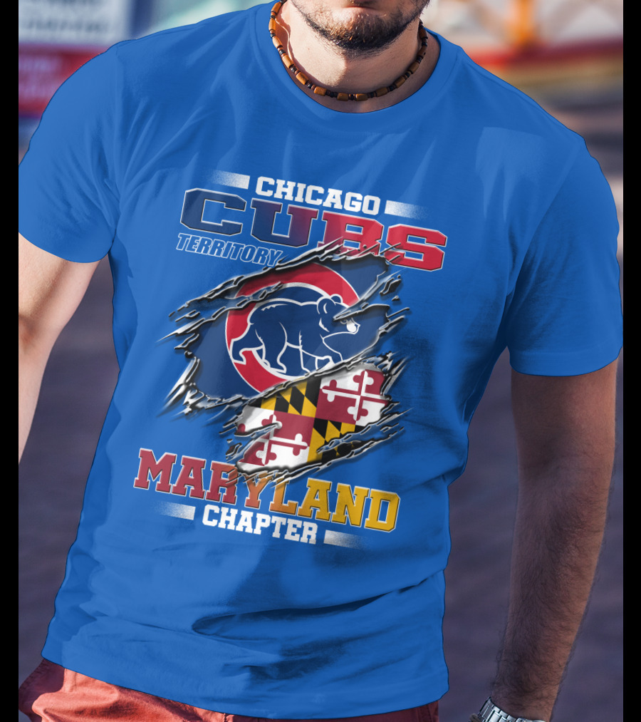 Chicago Cubs Territory Maryland Chapter T-Shirt