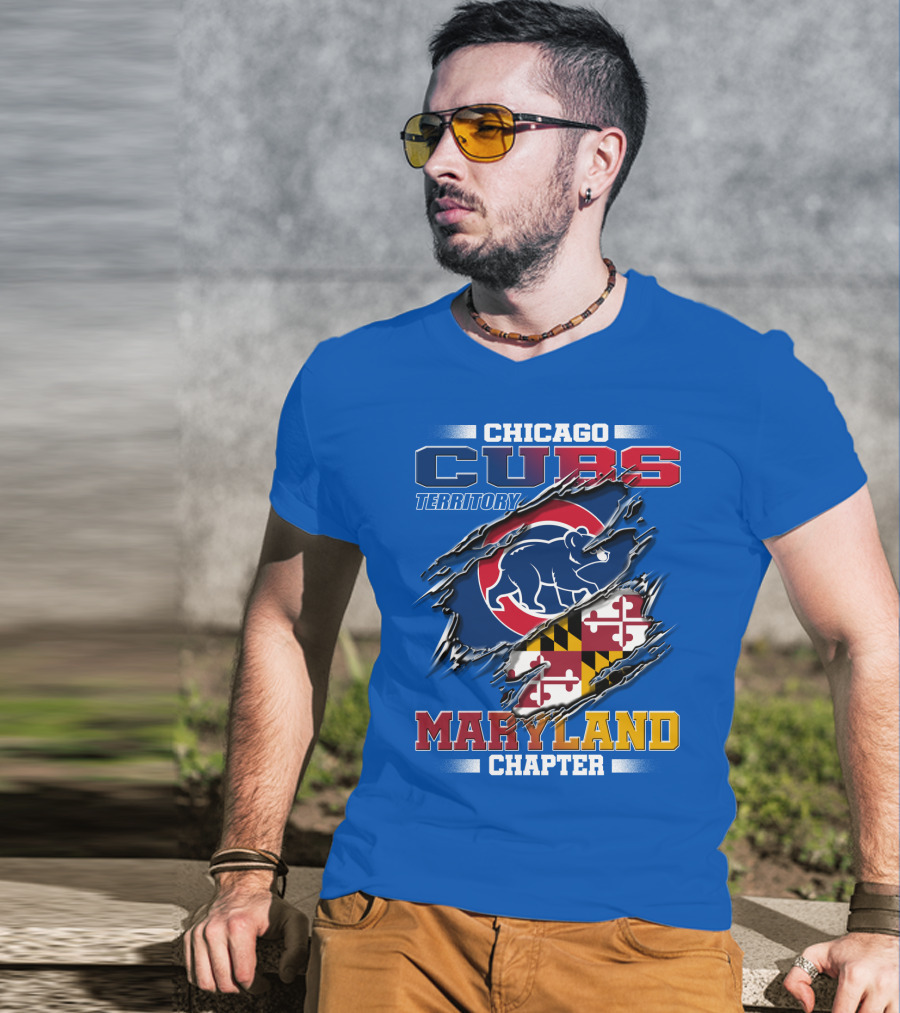 Chicago Cubs Territory Maryland Chapter T-Shirt