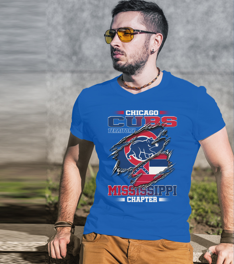 Chicago Cubs Territory Mississippi Chapter T-Shirt