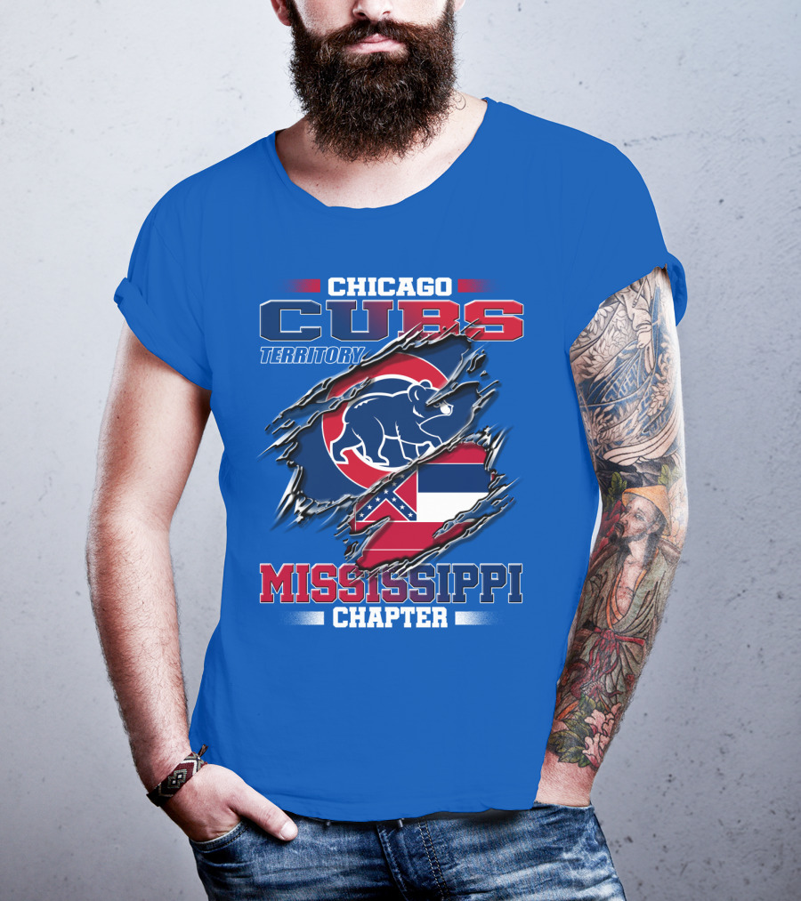 Chicago Cubs Territory Mississippi Chapter T-Shirt