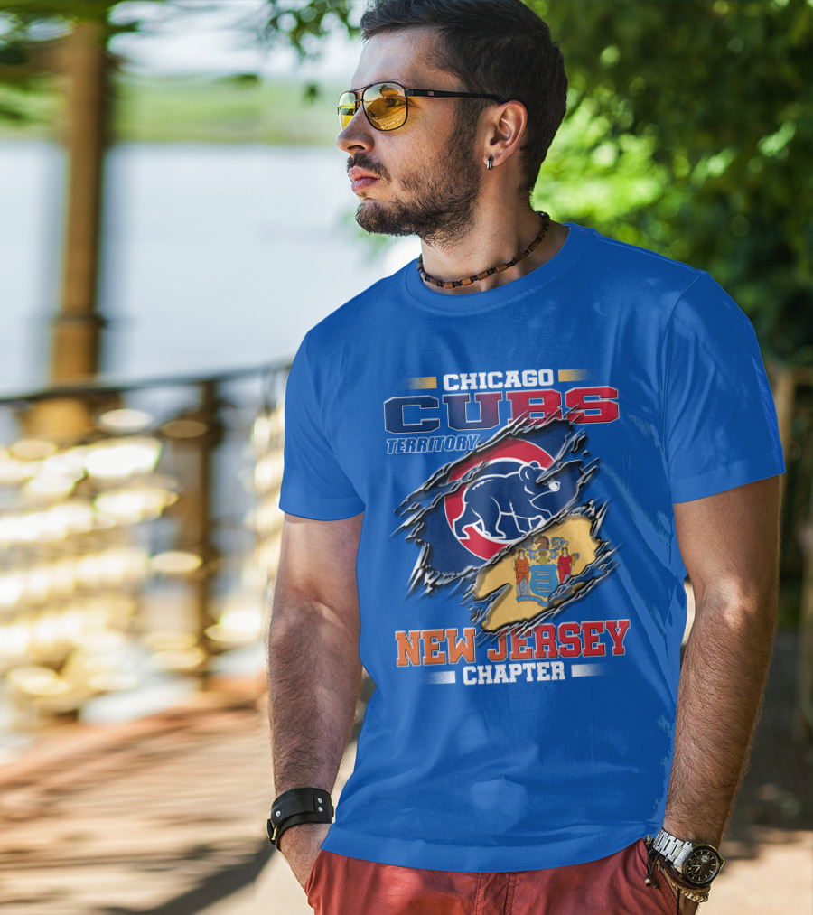 Chicago Cubs Territory New Jersey Chapter T-Shirt