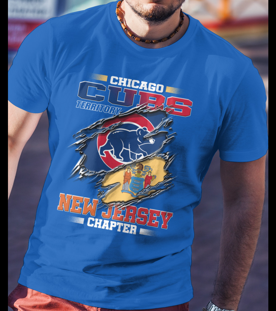 Chicago Cubs Territory New Jersey Chapter T-Shirt