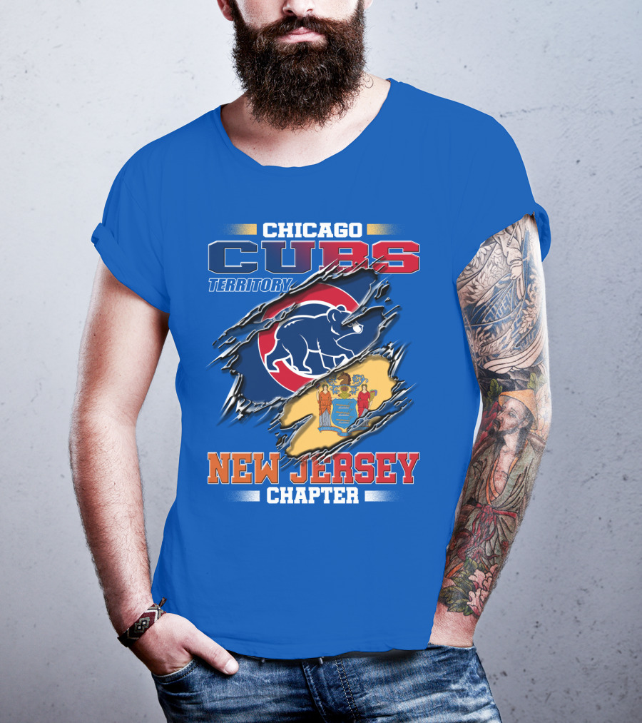 Chicago Cubs Territory New Jersey Chapter T-Shirt