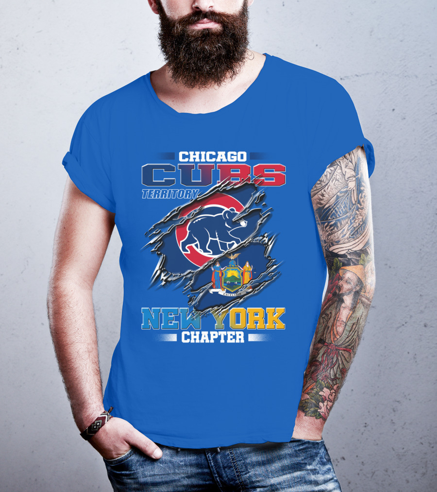 Chicago Cubs Territory New York Chapter T-Shirt