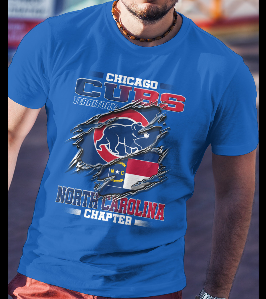 Chicago Cubs Territory North Carolina Chapter T-Shirt