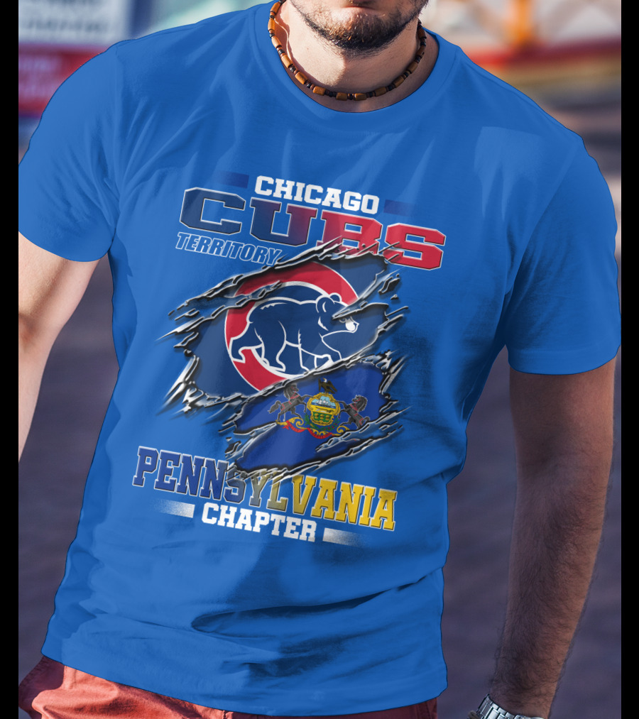 Chicago Cubs Territory Pennsylvania Chapter T-Shirt