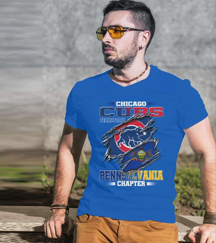 Chicago Cubs Territory Pennsylvania Chapter T-Shirt