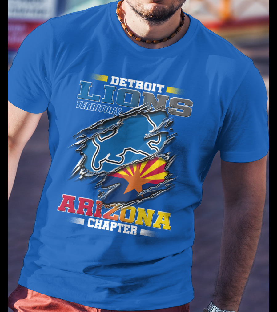 Detroit Lions Territory Arizona Chapter T-Shirt