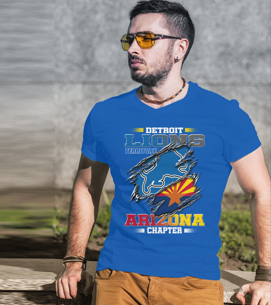 Detroit Lions Territory Arizona Chapter T-Shirt