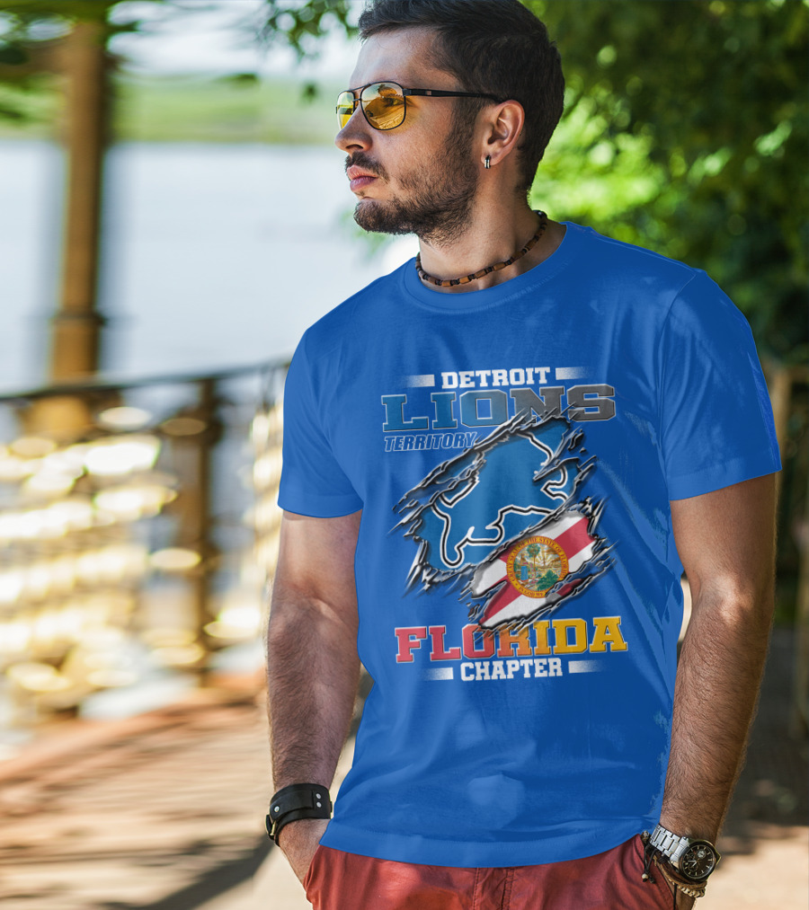 Detroit Lions Territory Florida Chapter T-Shirt
