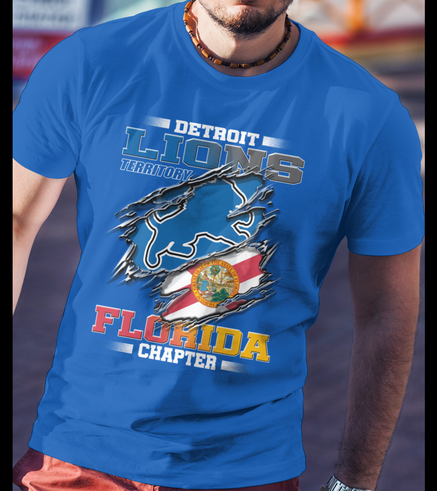 Detroit Lions Territory Florida Chapter T-Shirt