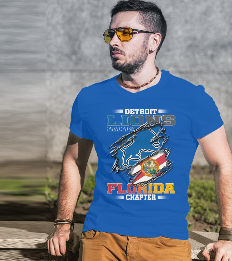 Detroit Lions Territory Florida Chapter T-Shirt