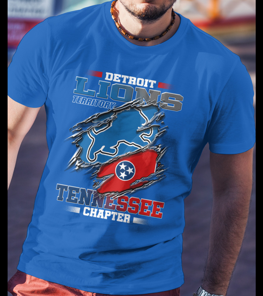 Detroit Lions Territory Tennessee Chapter T-Shirt