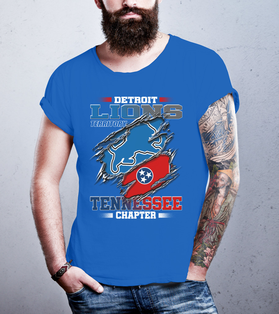 Detroit Lions Territory Tennessee Chapter T-Shirt