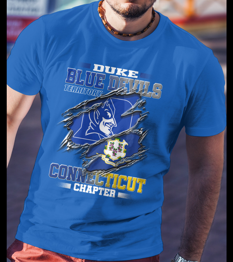 Duke Blue Devils Territory Connecticut Chapter T-Shirt