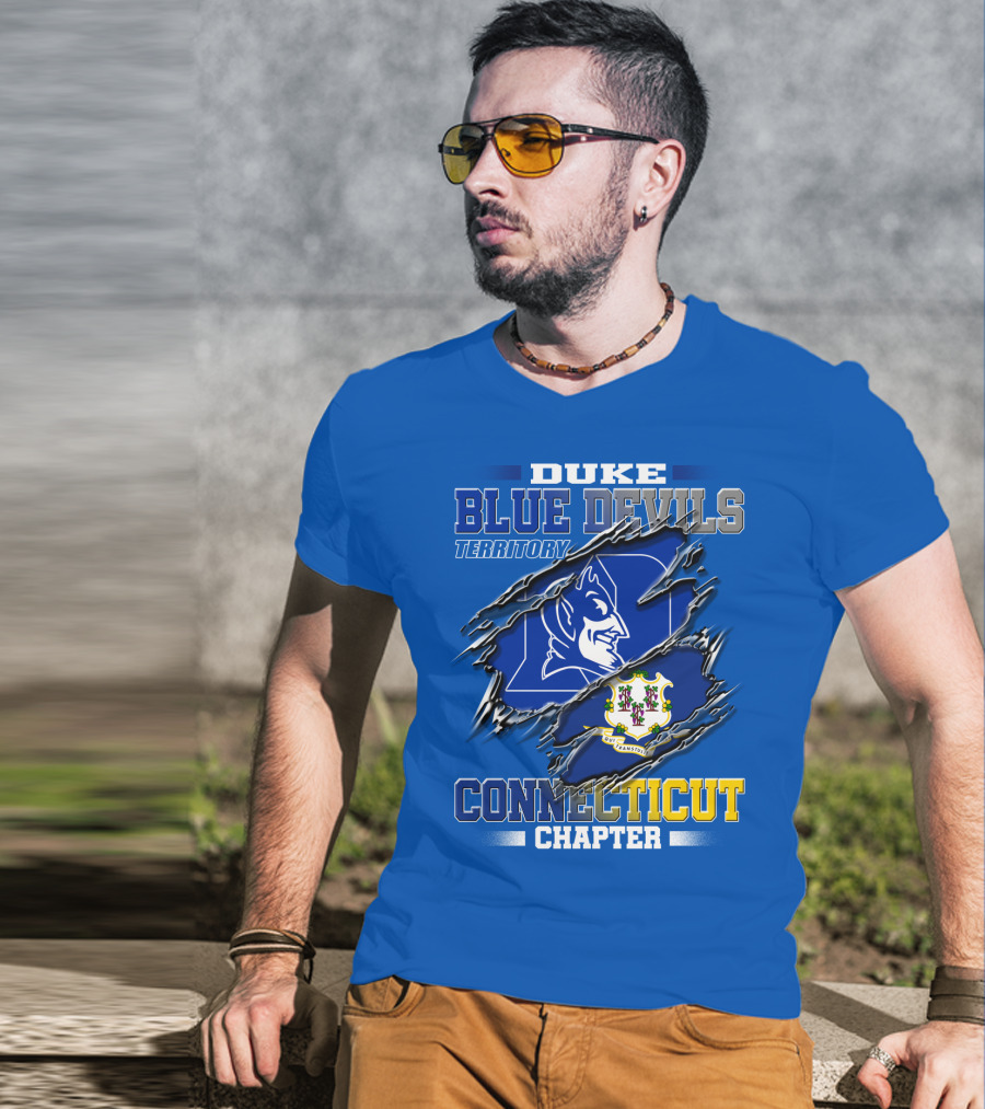 Duke Blue Devils Territory Connecticut Chapter T-Shirt