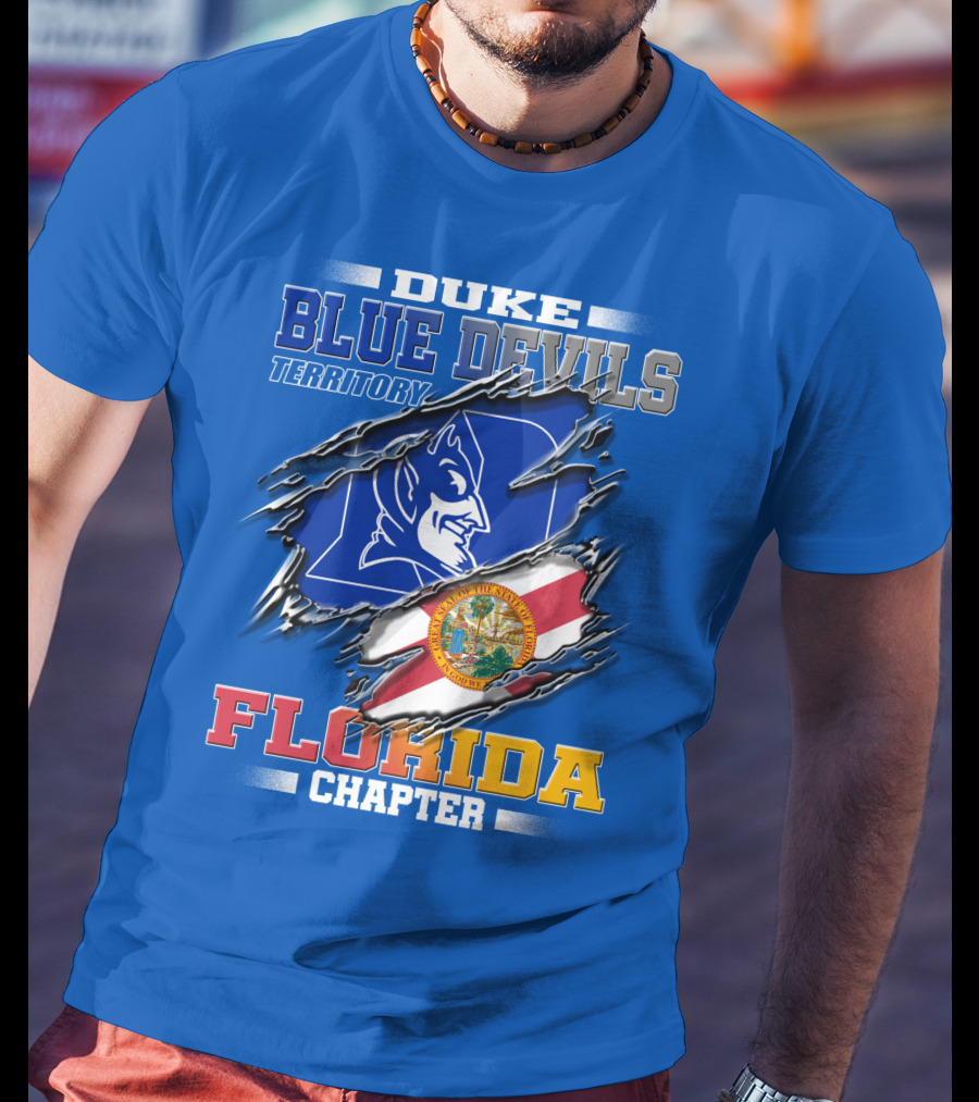 Duke Blue Devils Territory Florida Chapter T-Shirt