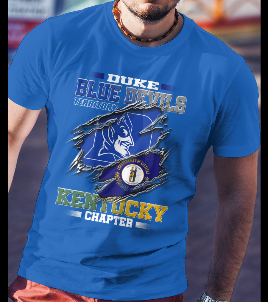 Duke Blue Devils Territory Kentucky Chapter T-Shirt