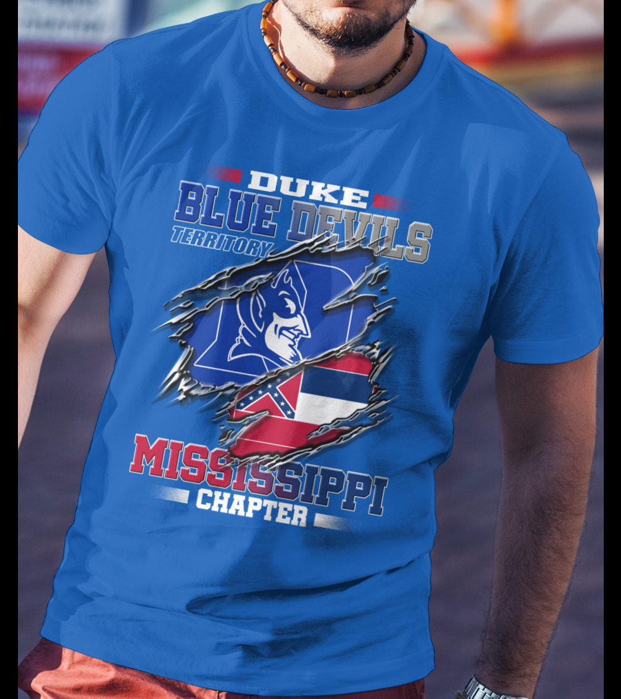 Duke Blue Devils Territory Mississippi Chapter T-Shirt