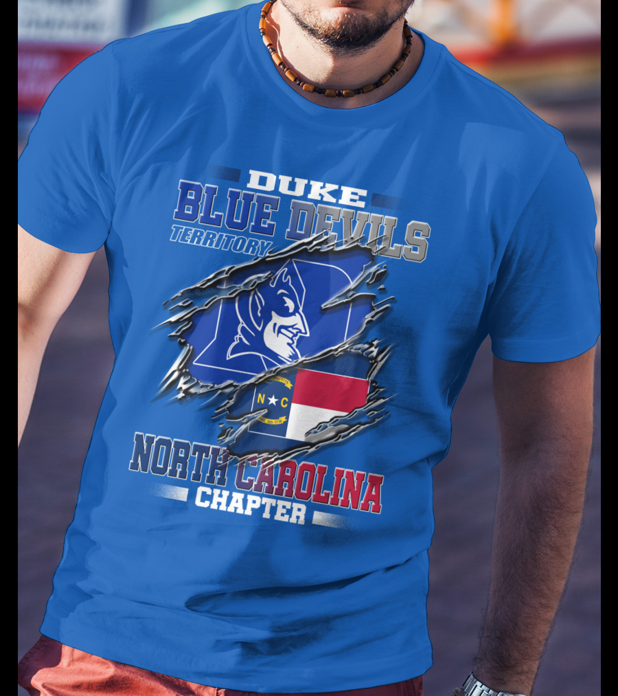Duke Blue Devils Territory North Carolina Chapter T-Shirt
