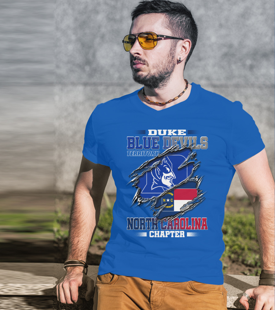 Duke Blue Devils Territory North Carolina Chapter T-Shirt