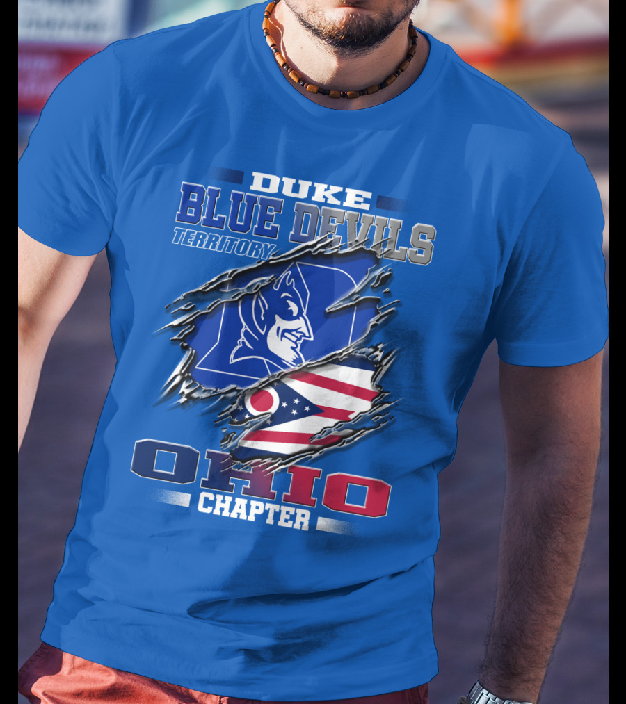 Duke Blue Devils Territory Ohio Chapter T-Shirt