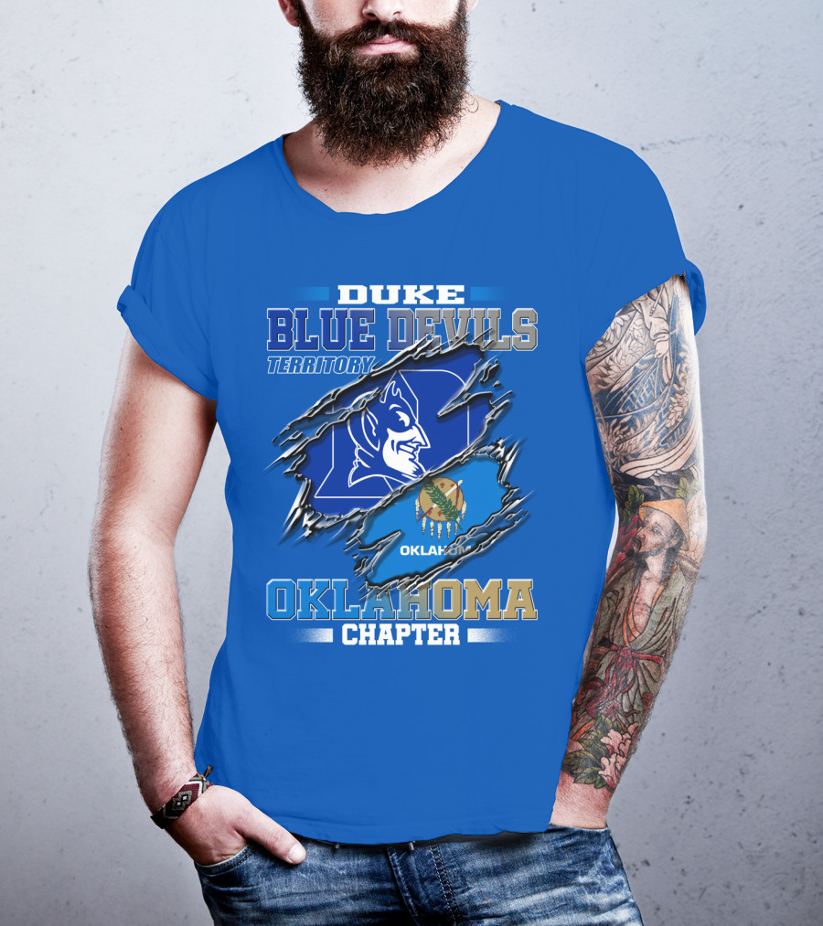 Duke Blue Devils Territory Oklahoma Chapter T-Shirt