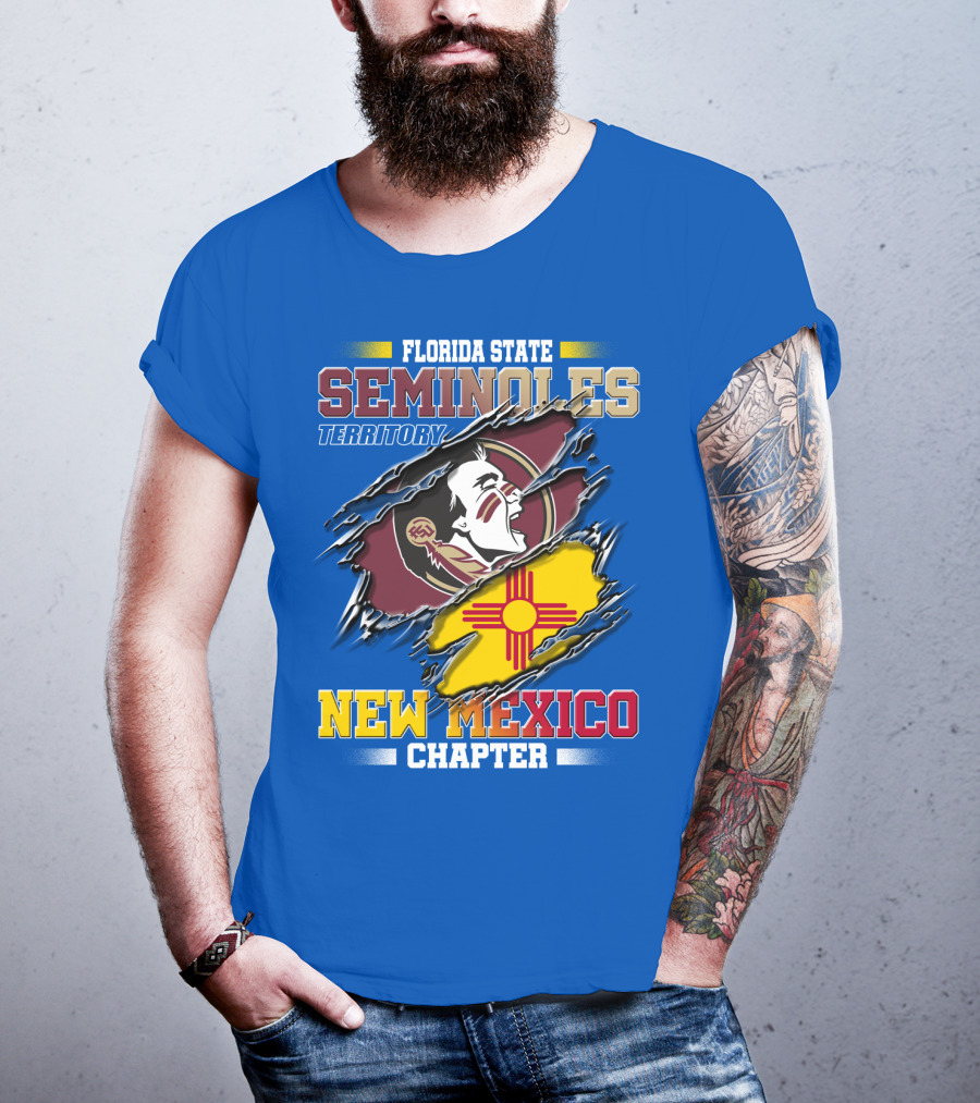 Florida State Seminoles Territory New Mexico Chapter T-Shirt