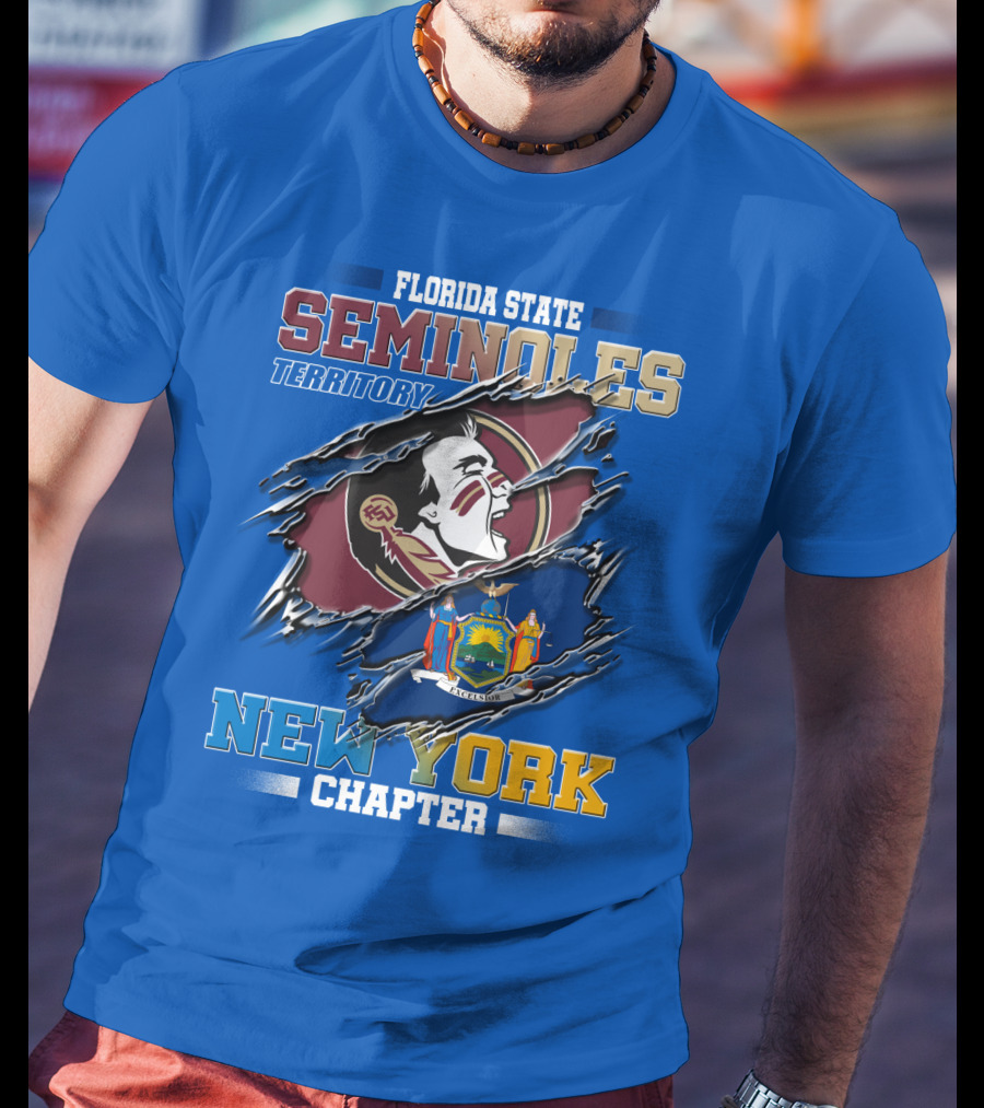 Florida State Seminoles Territory New York Chapter T-Shirt