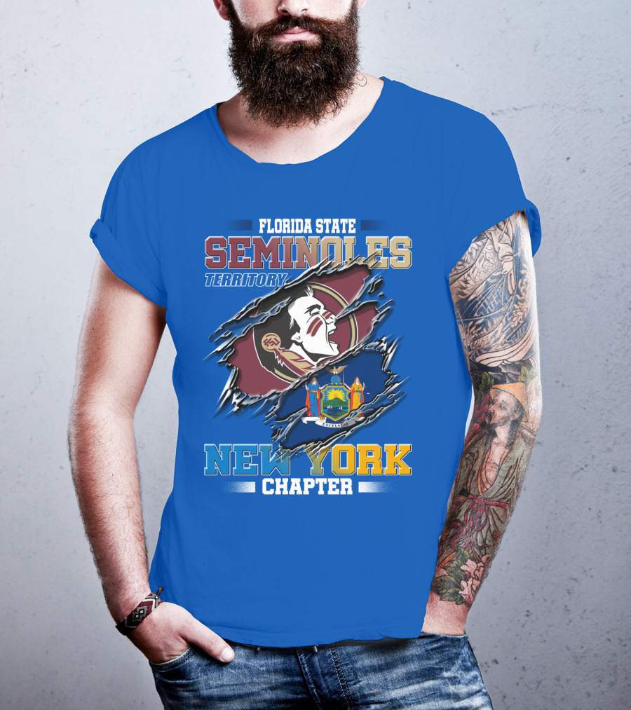 Florida State Seminoles Territory New York Chapter T-Shirt