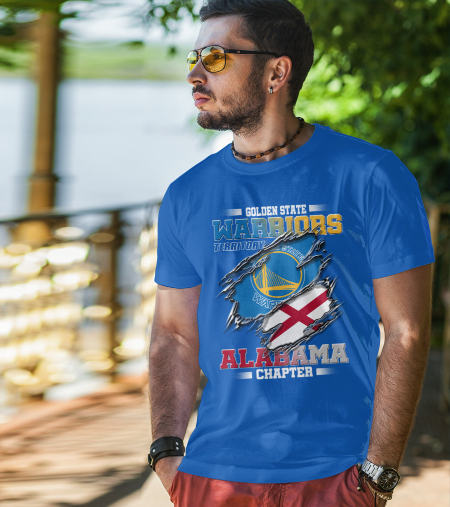 Golden State Warriors Territory Alabama Chapter T-Shirt