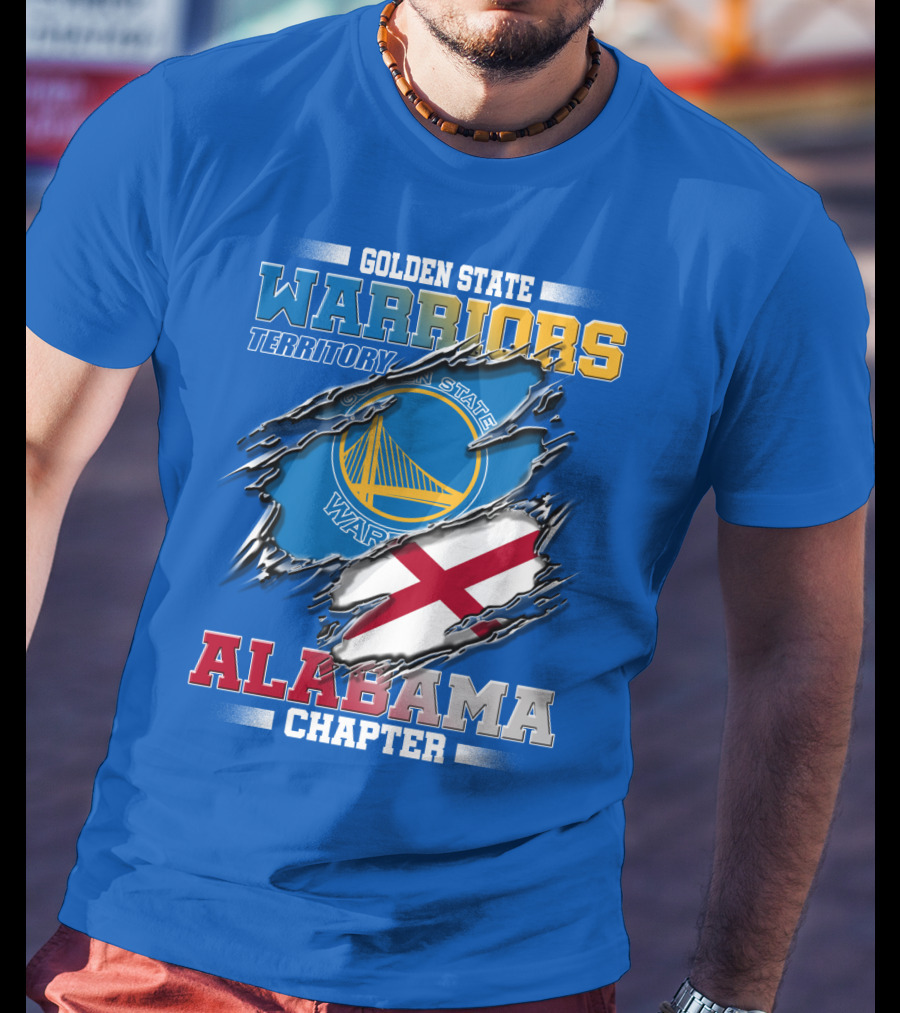 Golden State Warriors Territory Alabama Chapter T-Shirt