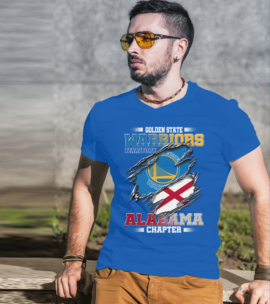 Golden State Warriors Territory Alabama Chapter T-Shirt