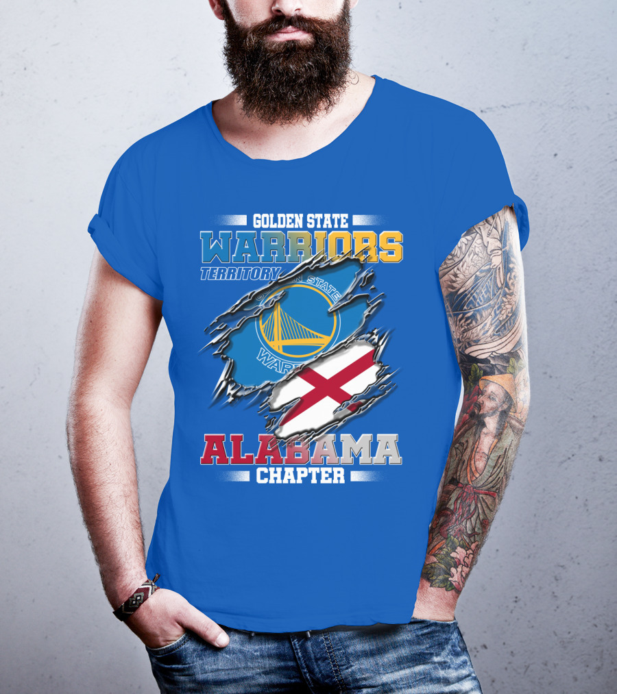 Golden State Warriors Territory Alabama Chapter T-Shirt