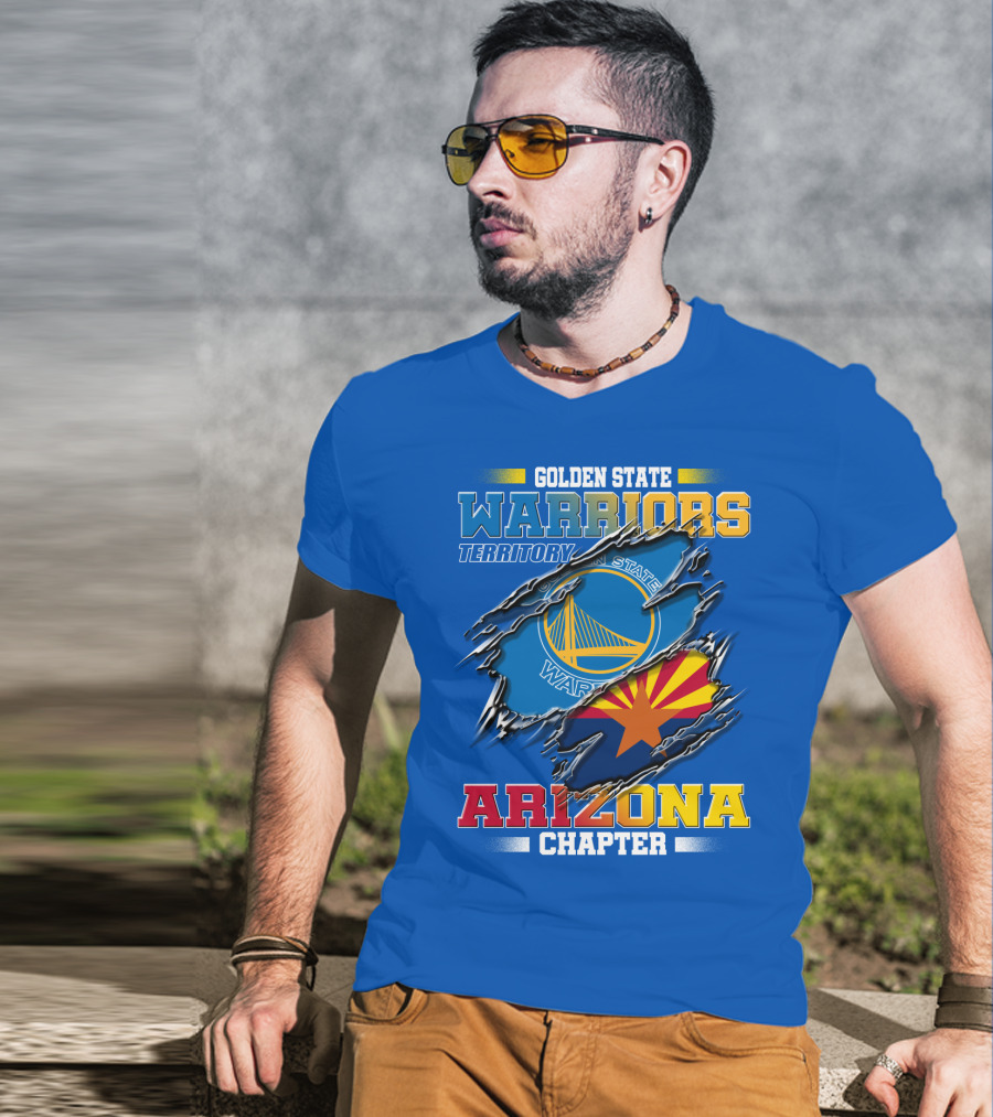 Golden State Warriors Territory Arizona Chapter T-Shirt