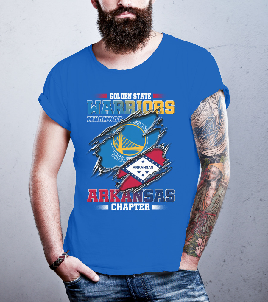 Golden State Warriors Territory Arkansas Chapter T-Shirt