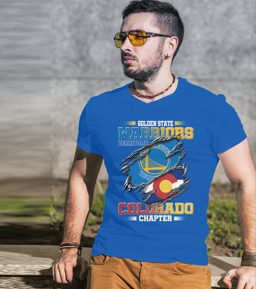 Golden State Warriors Territory Colorado Chapter T-Shirt