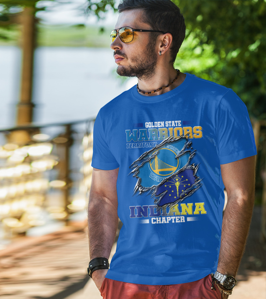 Golden State Warriors Territory Indiana Chapter T-Shirt