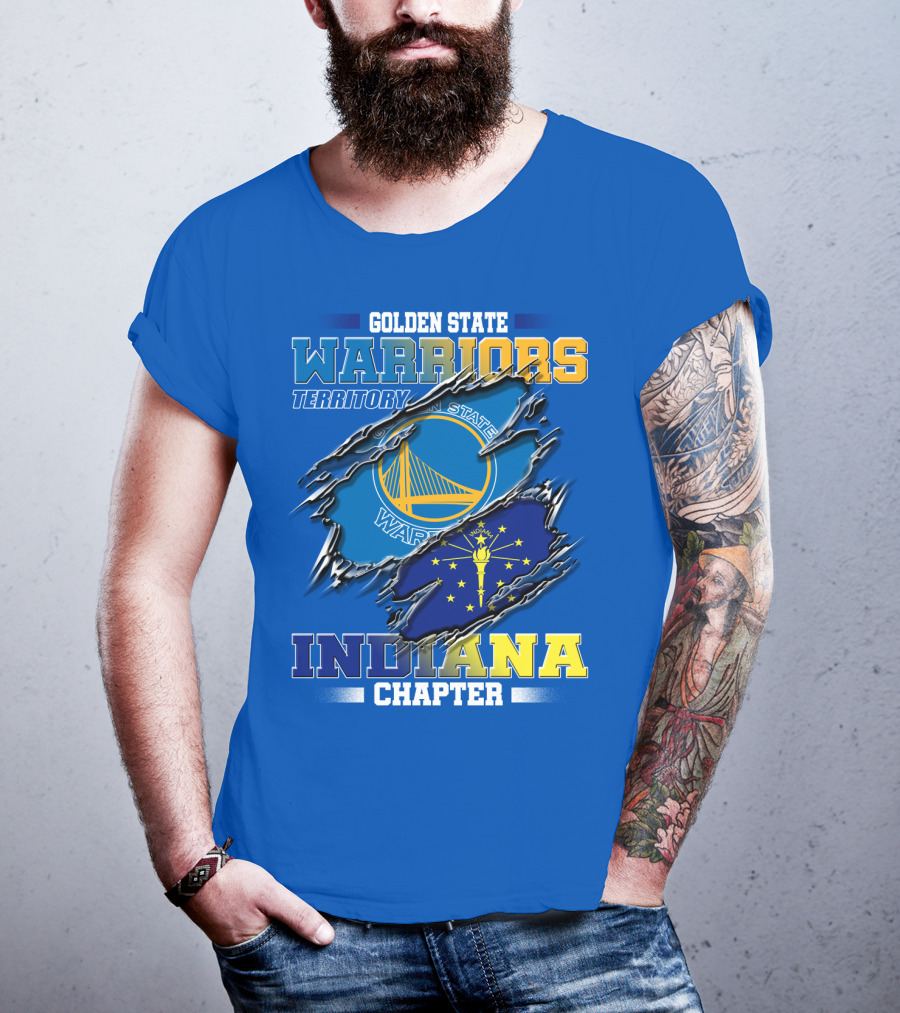 Golden State Warriors Territory Indiana Chapter T-Shirt