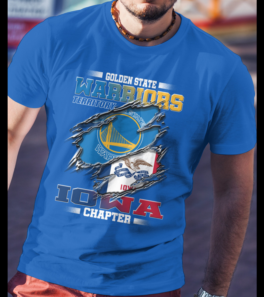 Golden State Warriors Territory Iowa Chapter T-Shirt