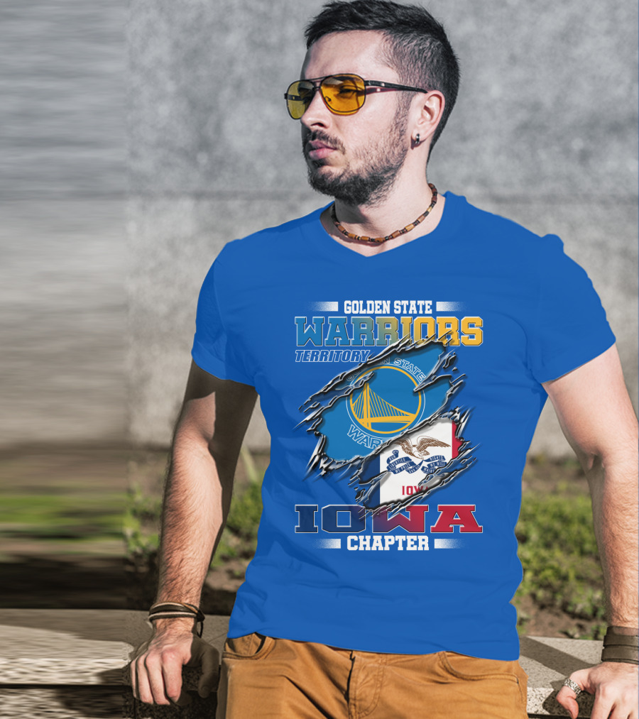 Golden State Warriors Territory Iowa Chapter T-Shirt