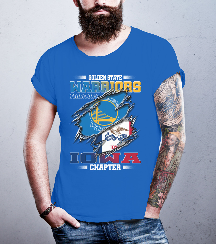 Golden State Warriors Territory Iowa Chapter T-Shirt